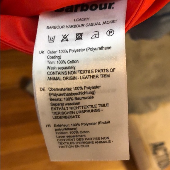 RARE Barbour Raincoat - Picture 8 of 8